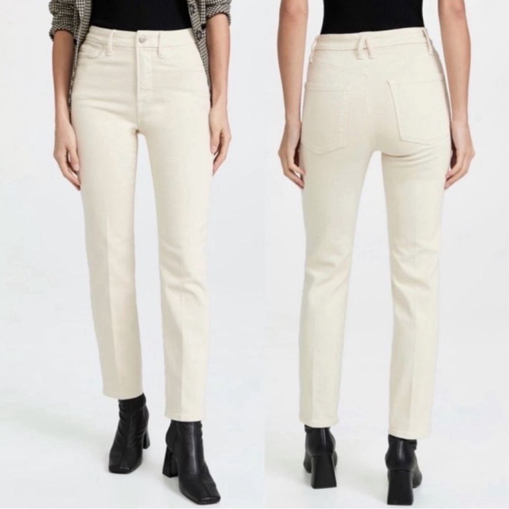 Good American Good Classic Jean in Bone size 8/29